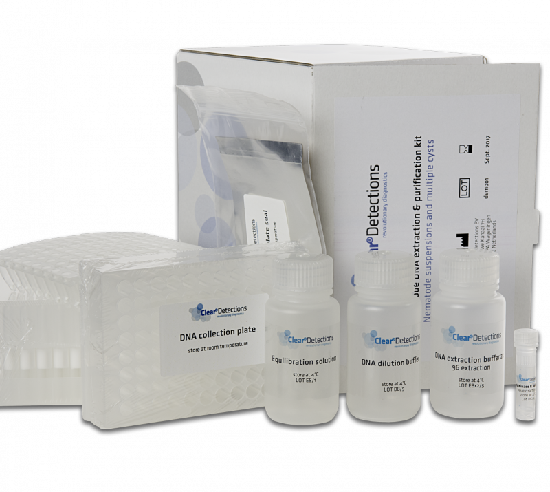 ClearDetections Nematode DNA extraction kits